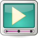 download Tango Styled Video Player Icon clipart image with 315 hue color