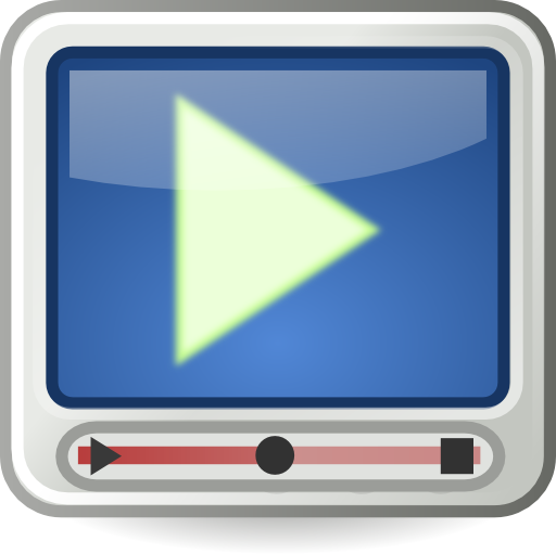 Tango Styled Video Player Icon