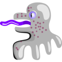 download Creature clipart image with 270 hue color