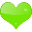 download Heart Shine clipart image with 90 hue color