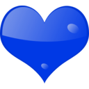 download Heart Shine clipart image with 225 hue color
