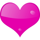 download Heart Shine clipart image with 315 hue color