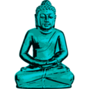 download Golden Buddha clipart image with 135 hue color