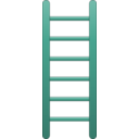 download Ladder Flat clipart image with 135 hue color