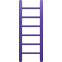 download Ladder Flat clipart image with 225 hue color