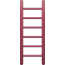 download Ladder Flat clipart image with 315 hue color