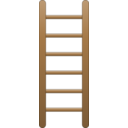 download Ladder Flat clipart image with 0 hue color