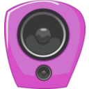 download Loudspeaker In Comic Style clipart image with 90 hue color