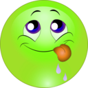 download Delicious Smiley Emoticon clipart image with 45 hue color