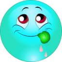 download Delicious Smiley Emoticon clipart image with 135 hue color