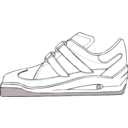 download Gym Shoe clipart image with 135 hue color