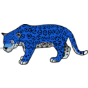 download Jaguar clipart image with 180 hue color