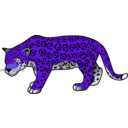 download Jaguar clipart image with 225 hue color