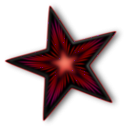 download Dark Star clipart image with 315 hue color