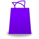 download Shopping Bag clipart image with 270 hue color