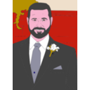 download Groom clipart image with 315 hue color