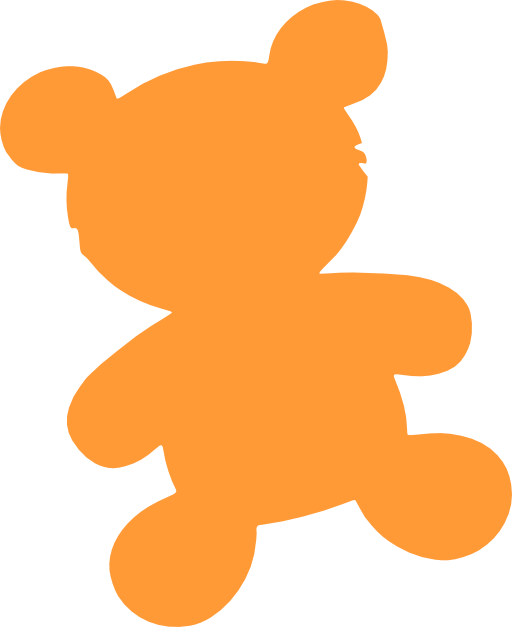 Bear Toy Silhouette