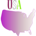 download Usa clipart image with 90 hue color