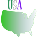 download Usa clipart image with 270 hue color