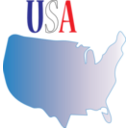 download Usa clipart image with 0 hue color