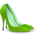 download High Heels clipart image with 90 hue color