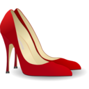 download High Heels clipart image with 0 hue color