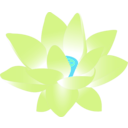 download Lotus Blossom clipart image with 135 hue color