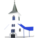 download Church clipart image with 225 hue color
