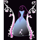 download Bride clipart image with 315 hue color