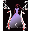 download Bride clipart image with 0 hue color