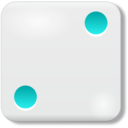download Dado 2 clipart image with 180 hue color