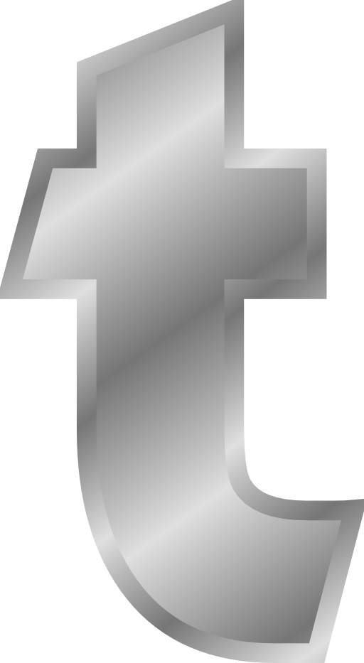 Effect Letters Alphabet Silver