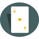 download Ace Of Hearts clipart image with 45 hue color