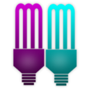 download Electric Bulb clipart image with 180 hue color