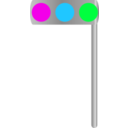 download Japanese Traffic Signal clipart image with 135 hue color