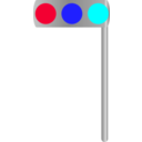 download Japanese Traffic Signal clipart image with 180 hue color