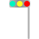 download Japanese Traffic Signal clipart image with 0 hue color