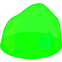 download Blue Slime clipart image with 270 hue color
