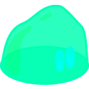download Blue Slime clipart image with 315 hue color