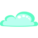 download Drakoon Cloud 3 clipart image with 315 hue color