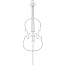 download Cello 1 clipart image with 45 hue color