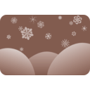 download Dark Blue Snowflakes clipart image with 135 hue color