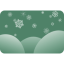 download Dark Blue Snowflakes clipart image with 270 hue color