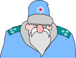 Colonel Frost Russian Military Santa Claus