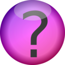 download Faq Button clipart image with 270 hue color