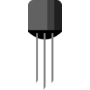 download Transistor clipart image with 180 hue color