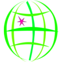 download Globe clipart image with 270 hue color