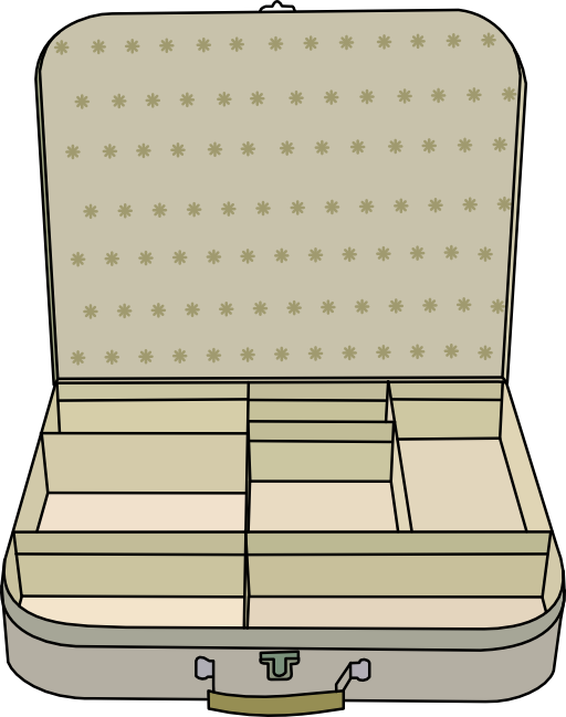 Suitcase With Compartment