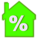 download Home Loan Interest Rate clipart image with 90 hue color