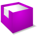 download Notebox clipart image with 225 hue color